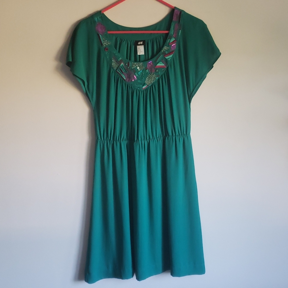 H&M Sequined Dress- Size 10